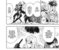 Gale and Wind were caught in their own attack while Flash discusses his plan with Sonic in One Punch Man chapter 198 (Image via Shueisha/Yusuke Murata and ONE)